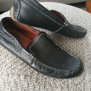 Banana Republic Men Leather Loafers 9 M Slip On Leathet